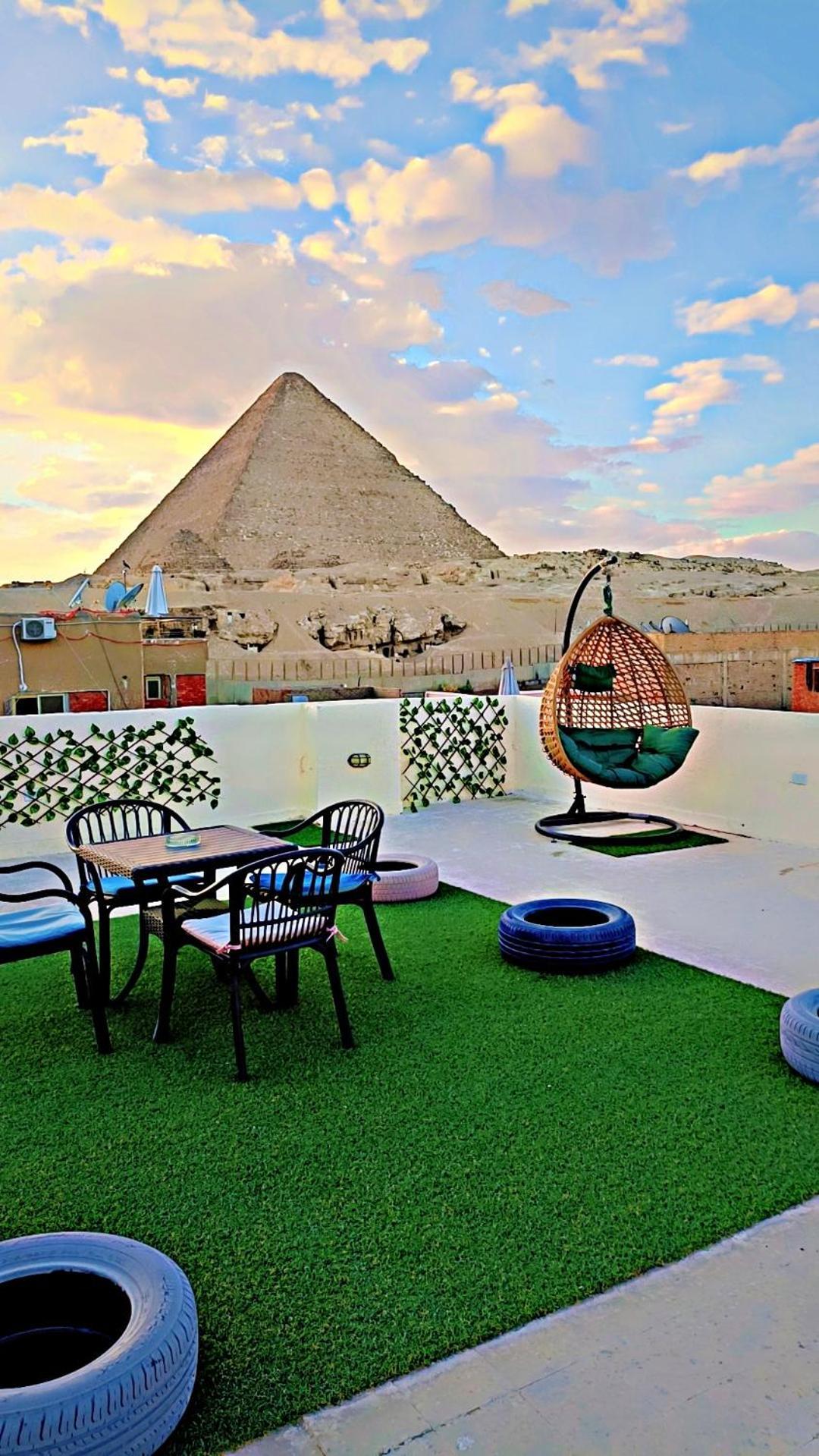 Solima Pyramids Inn Kafrat al Jabal Exterior photo